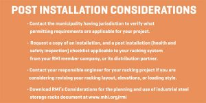 Rack Installation Safety Requirements